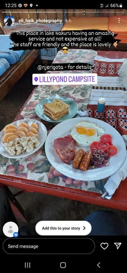 Готель Lillypond Camp Elmenteita Екстер'єр фото